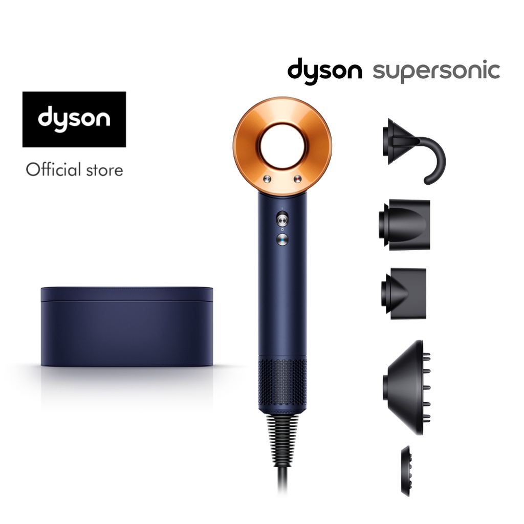 Dyson Supersonic ™️ Hair Dryer (Prussian Blue/Rich Copper) Shopee