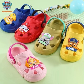 PAW PATROL Children's sandals Xiaxin boys' and girls' shoes baby cave shoes children's anti slip beach shoes home shoes