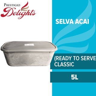 Selva Organic Acai Ready to Serve 5L Tub - Classic