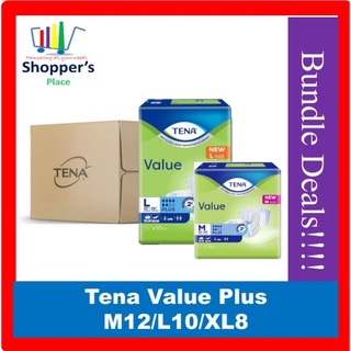 Image of TENA Value/Tena Value Plus Adult Diapers Available in M/L Carton Sale/ Tena Dr. P XL8