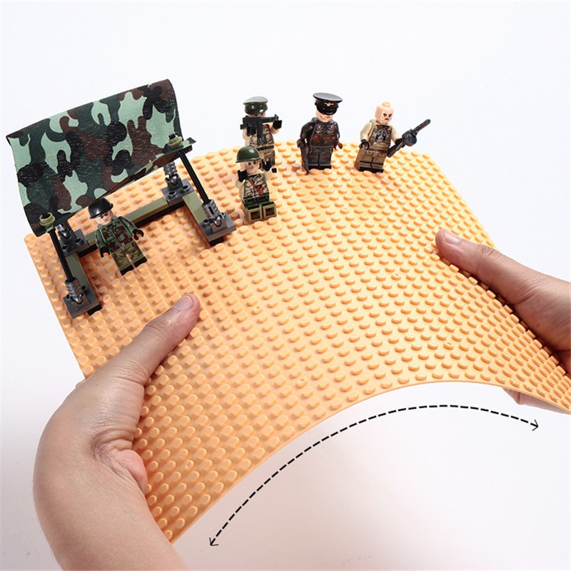 1x Building Blocks Base Plate For Lego 32 32 Dots Diy Baseplate Base