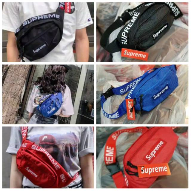 mens sling bag supreme