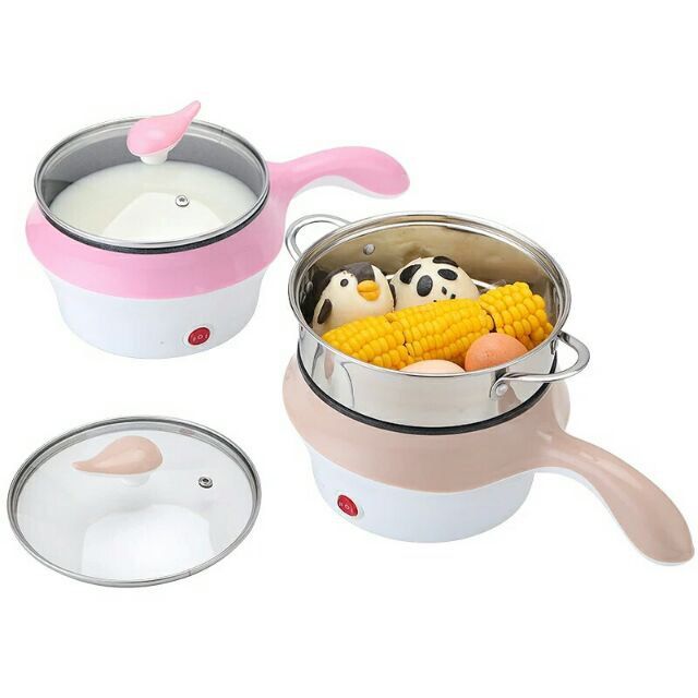 Noodles cooking pot, 2storey multipurpose hot pot with steamer with