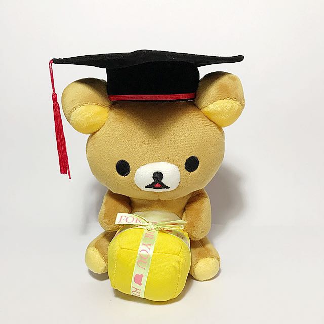 rilakkuma graduation plush