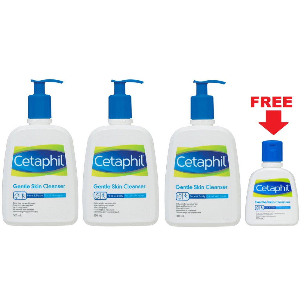 cetaphil 500ml shopee