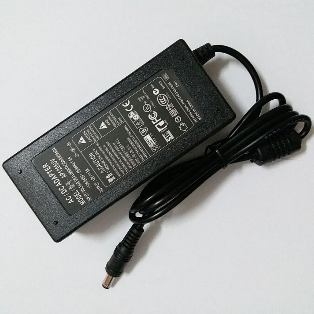 Lcd Ac Power Supply Adapter Dc 12 Volt 5 Amp 12v 5a Lcd Monitor Laptop Shopee Singapore 