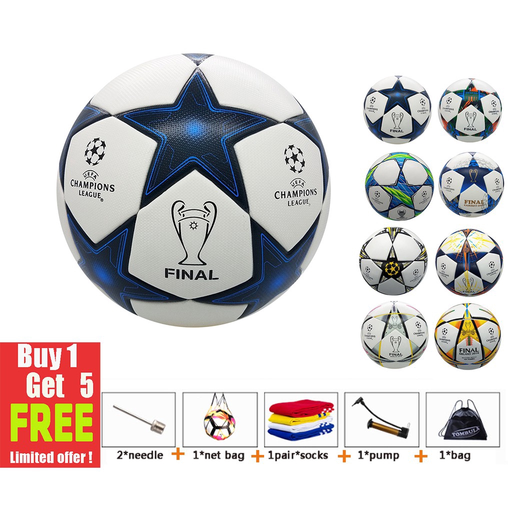 champions league ball size 5