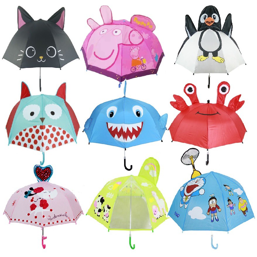 Kids umbrella★ 3D Cartoon Animal Umbrella★Children Umbrella★Cute