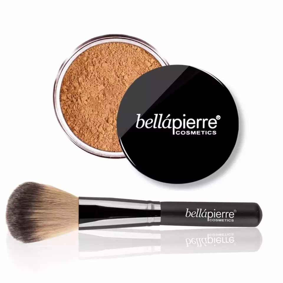 Mineral Makeup Foundation Brown Sugar Mf007 Foundation Brush Shopee Singapore