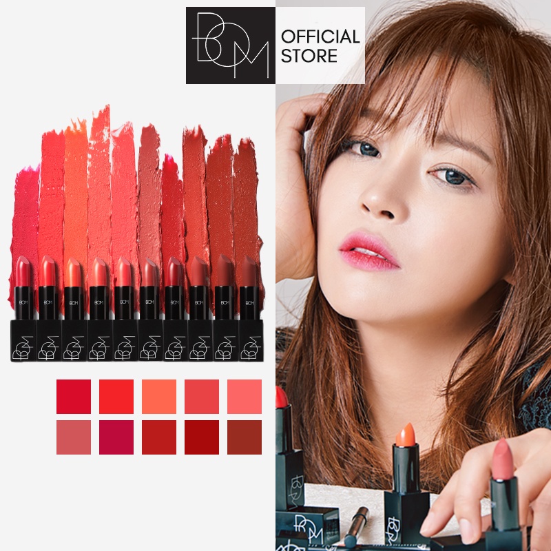 Bom My Lipstick In 10 Colours Sg Official Store / Mac Lipstick Matte Lipstick  Ysl Lipstick Revlon Lipstick Red Lipstick | Shopee Singapore