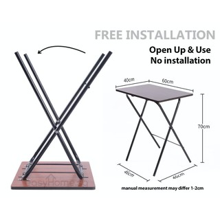 Easyhome.sg Z1 Foldable Table - Study Laptop Computer Folding Portable Desk #3