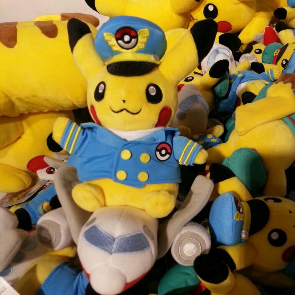 pikachu pilot plush