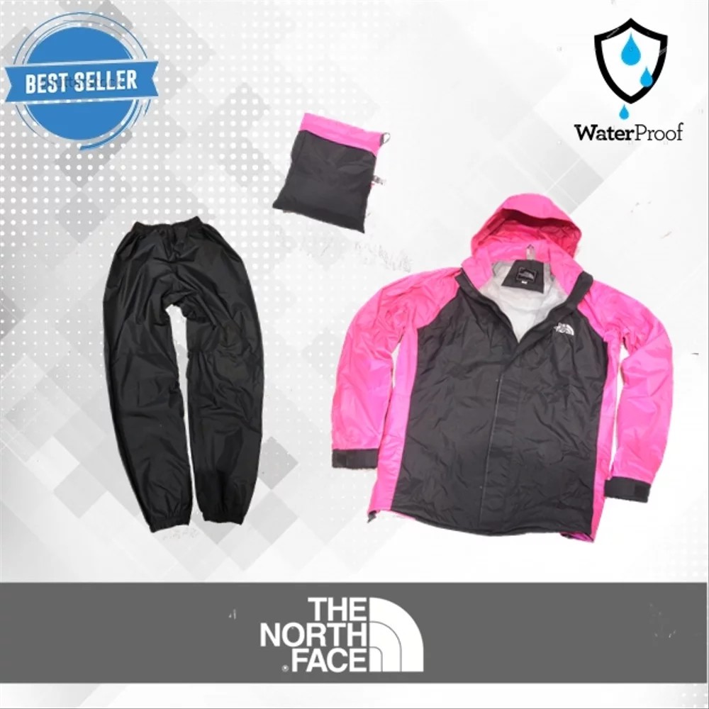 the north face raincoat