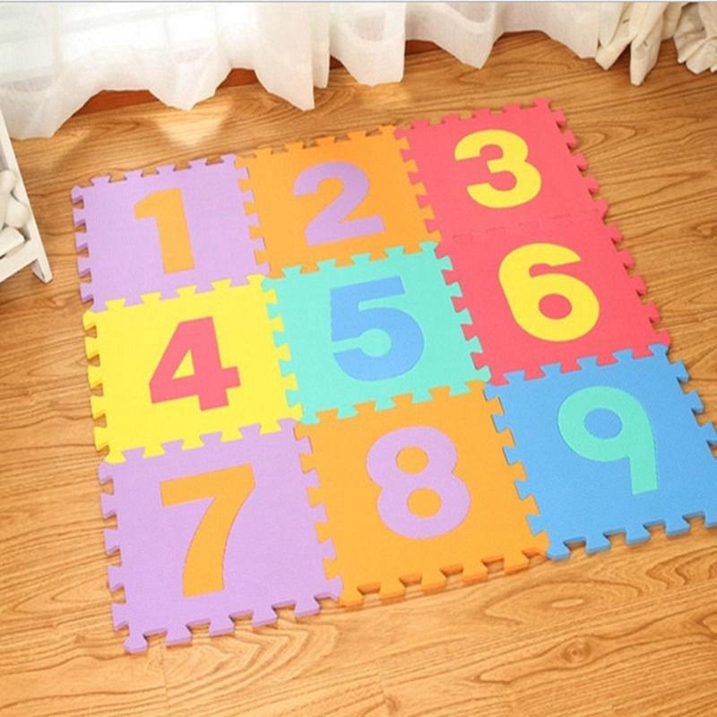 26pcs LARGER Alphabet Numbers EVA Floor play Mat Baby Room ...