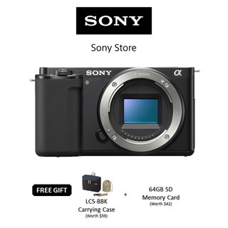 Sony Singapore ZV-E10 / ZVE10 / ZV Interchangeable-lens Vlog Camera / Mirrorless APSC Camera / Body Only