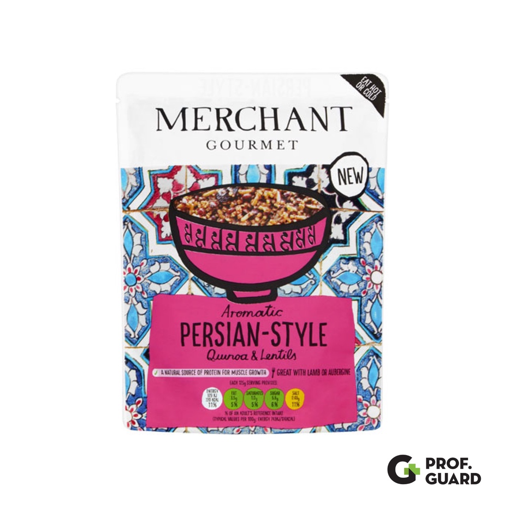 Merchant Gourmet Aromatic PersianStyle Quinoa & Lentils Plantbased