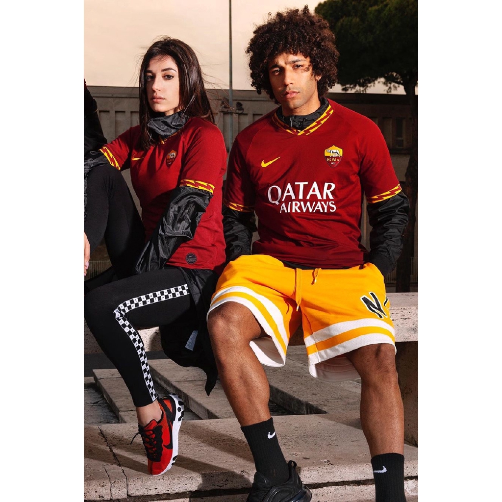 roma football club jersey