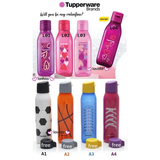 Tupperware Eco Bottle 500ml (1unit) Shopee Singapore
