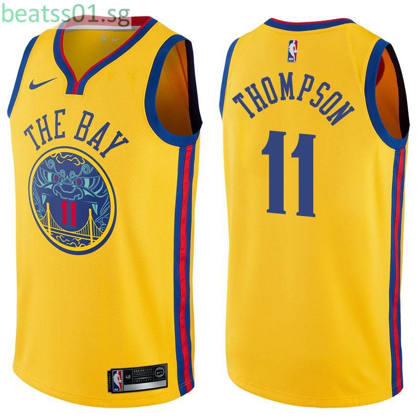 klay thompson city edition jersey