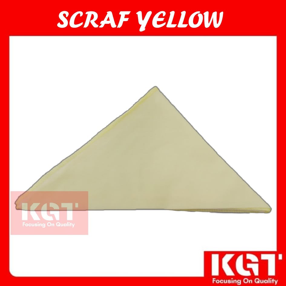 Middle School Princess Skaf Yellow Scarf Shopee Singapore