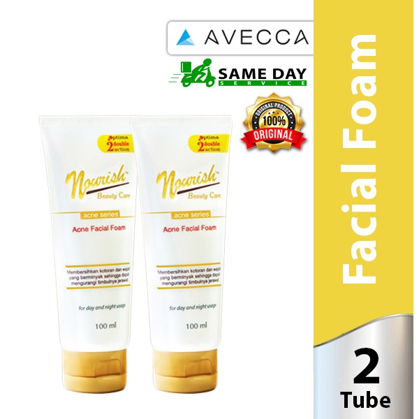 nourish acne facial foam