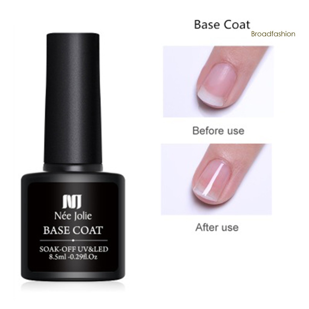 Hy Mj Long Lasting Fast Drying Soak Off Uv Top Base Coat Nail Gel Polish Lacquer Decor Shopee Singapore