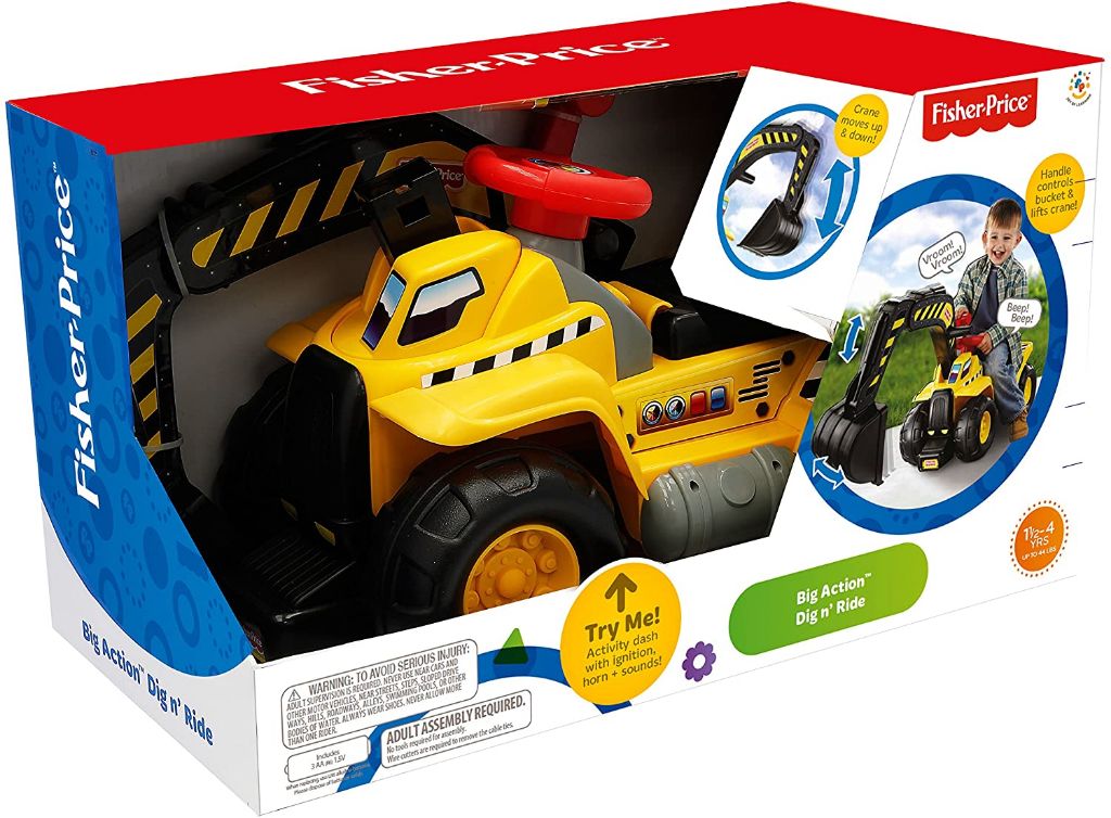 fisher price excavator