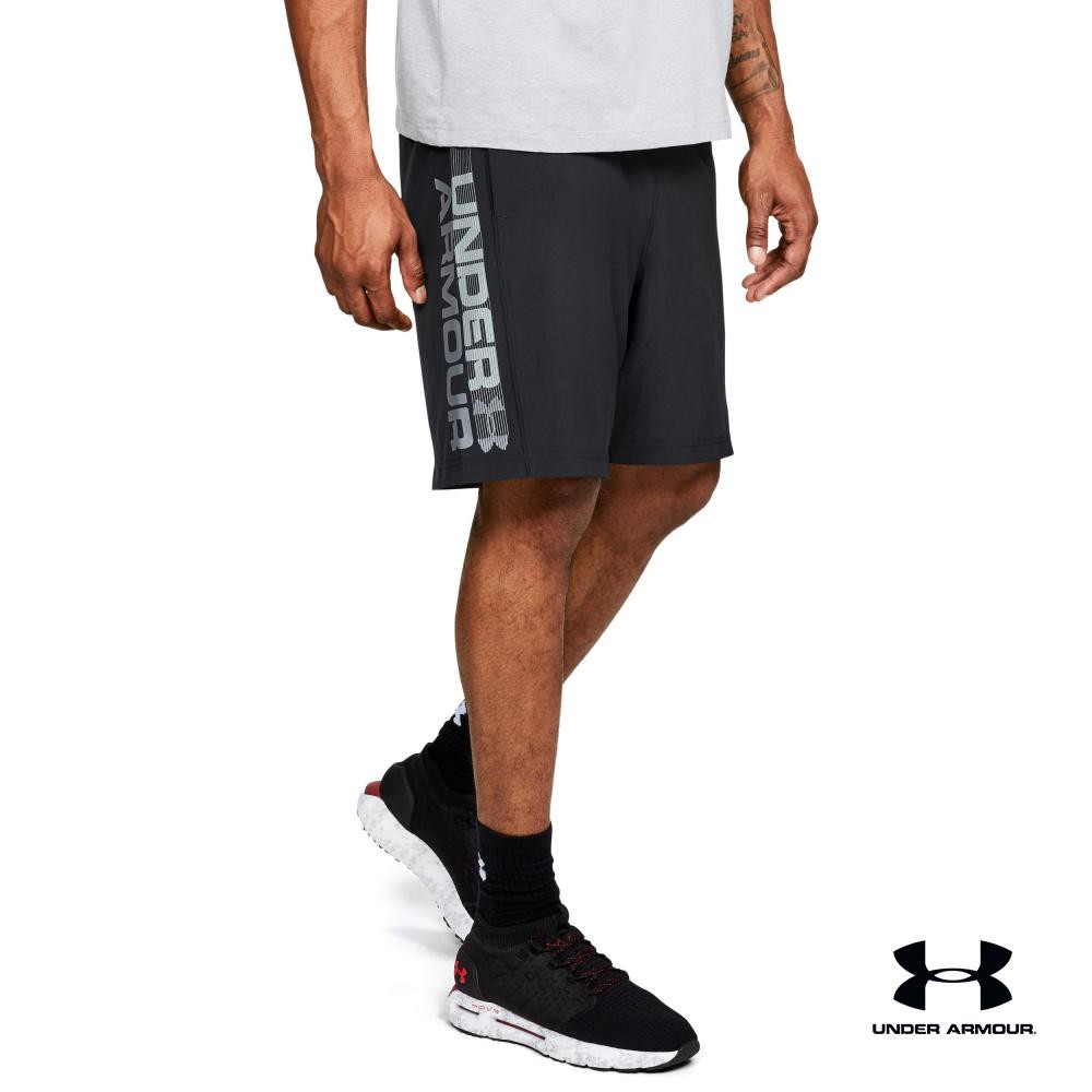 under armour woven graphic wordmark short