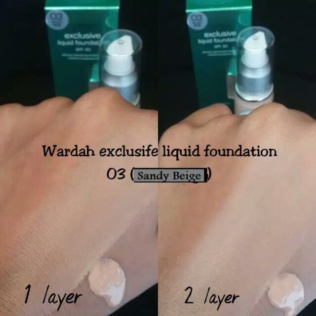 sandy beige wardah foundation