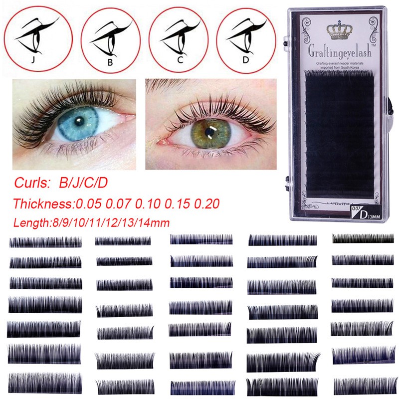 semi permanent false eyelashes