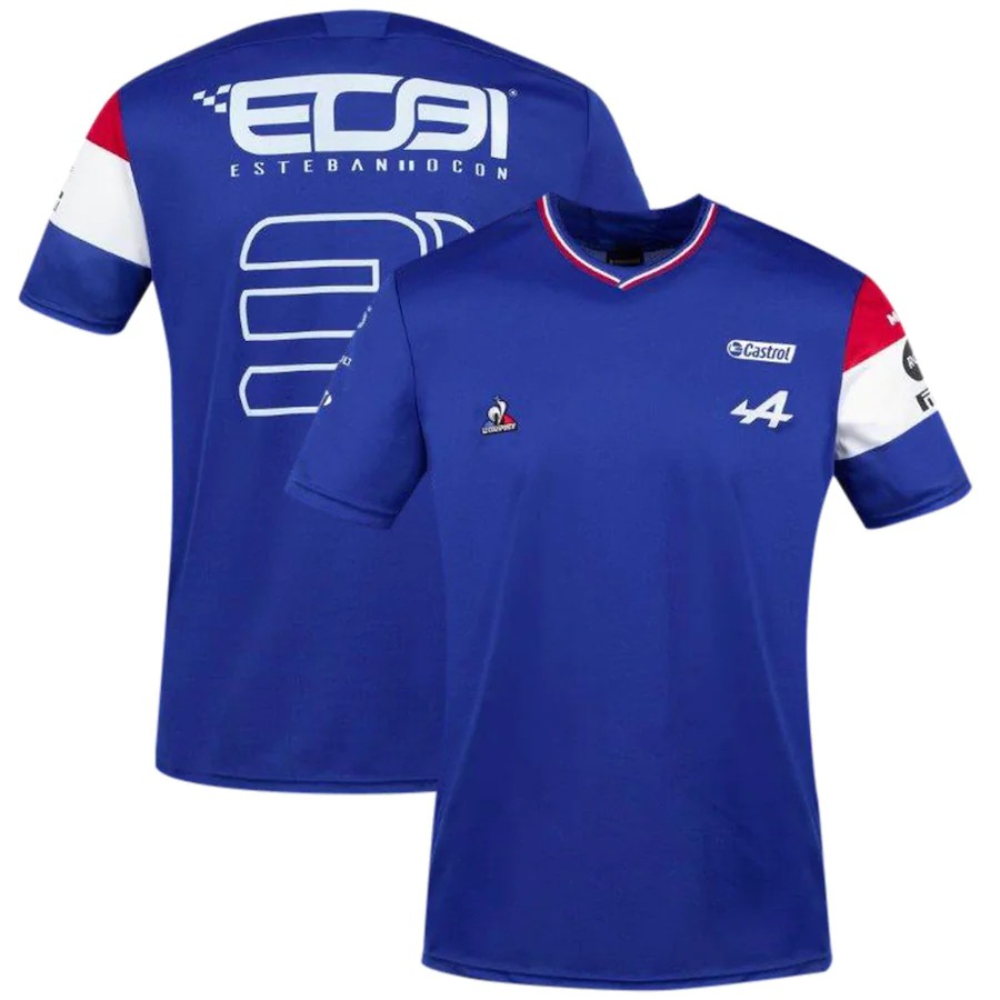 Alpine F1 Team 2021 Ocon T-Shirt Formula One racing suit shirt | Shopee ...