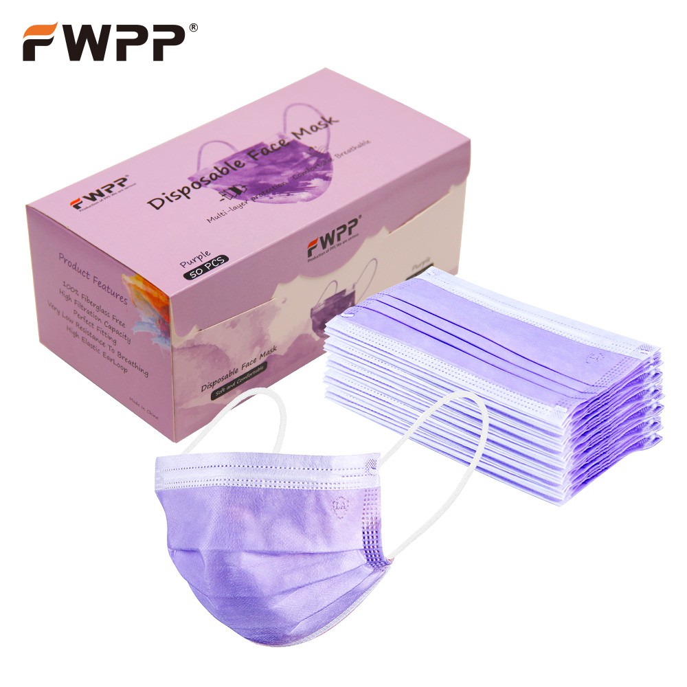 purple surgical mask purple surgical mask