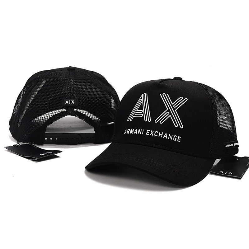 armani trucker hat