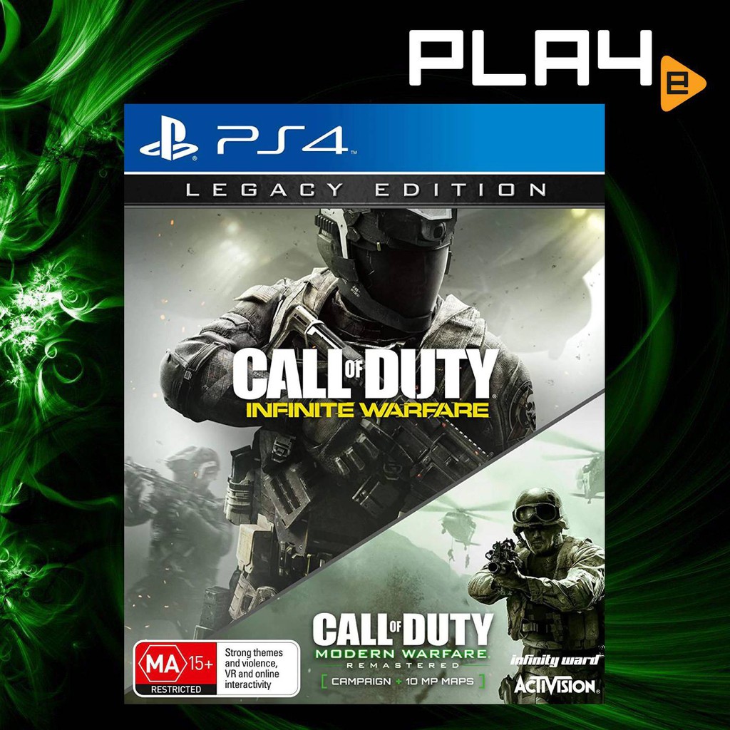 Ps4 Call Of Duty Infinite Warfare Legacy Edition R4 Legacy Dlc Expired Shopee Singapore