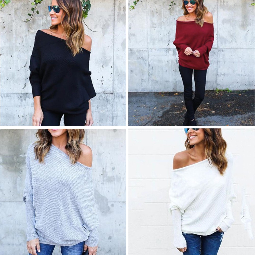 off shoulder batwing top