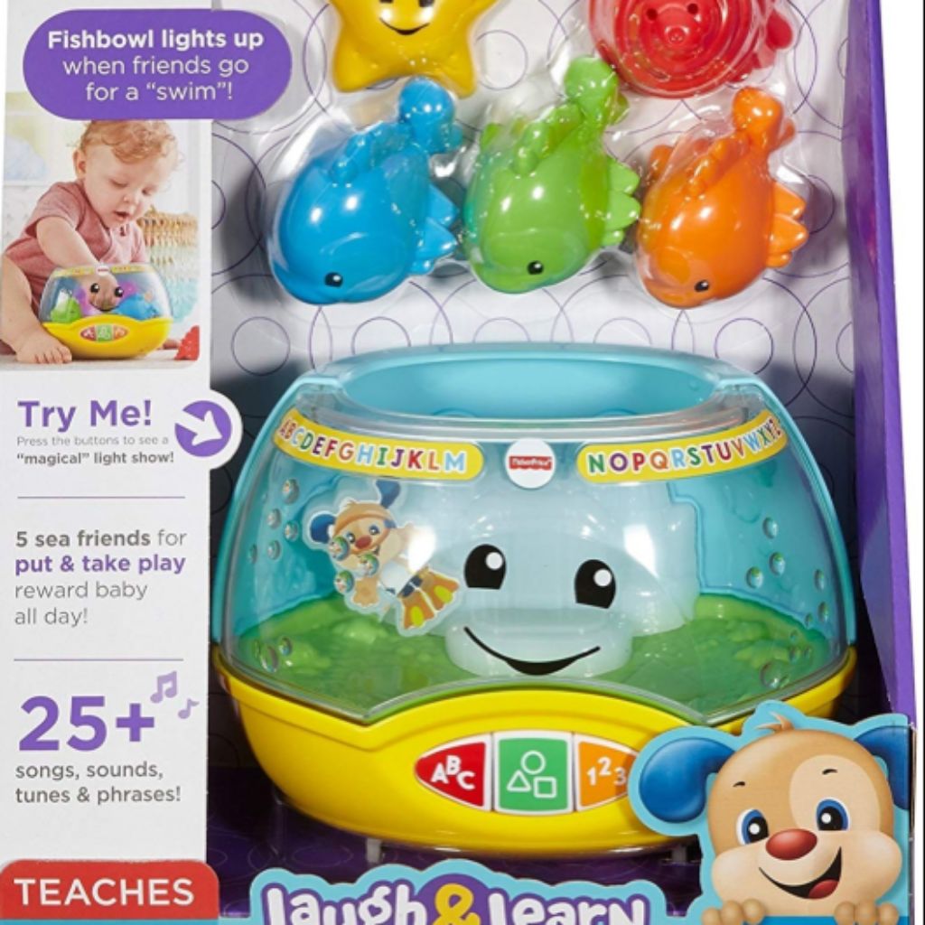 fisher price laugh and learn fish bowl