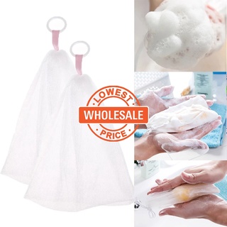 [Wholesale Price]1Pcs Portable Wash Face Soap Foaming Net /Hangable Shower Soap Bubble Foam Bag/ Mesh Soap Bag /Bathroom Accessories