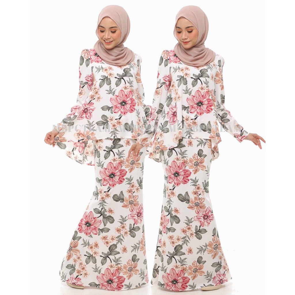 Kurung Moden 2021 Babydoll Kurung Baju Kurung Moden Shopee Singapore