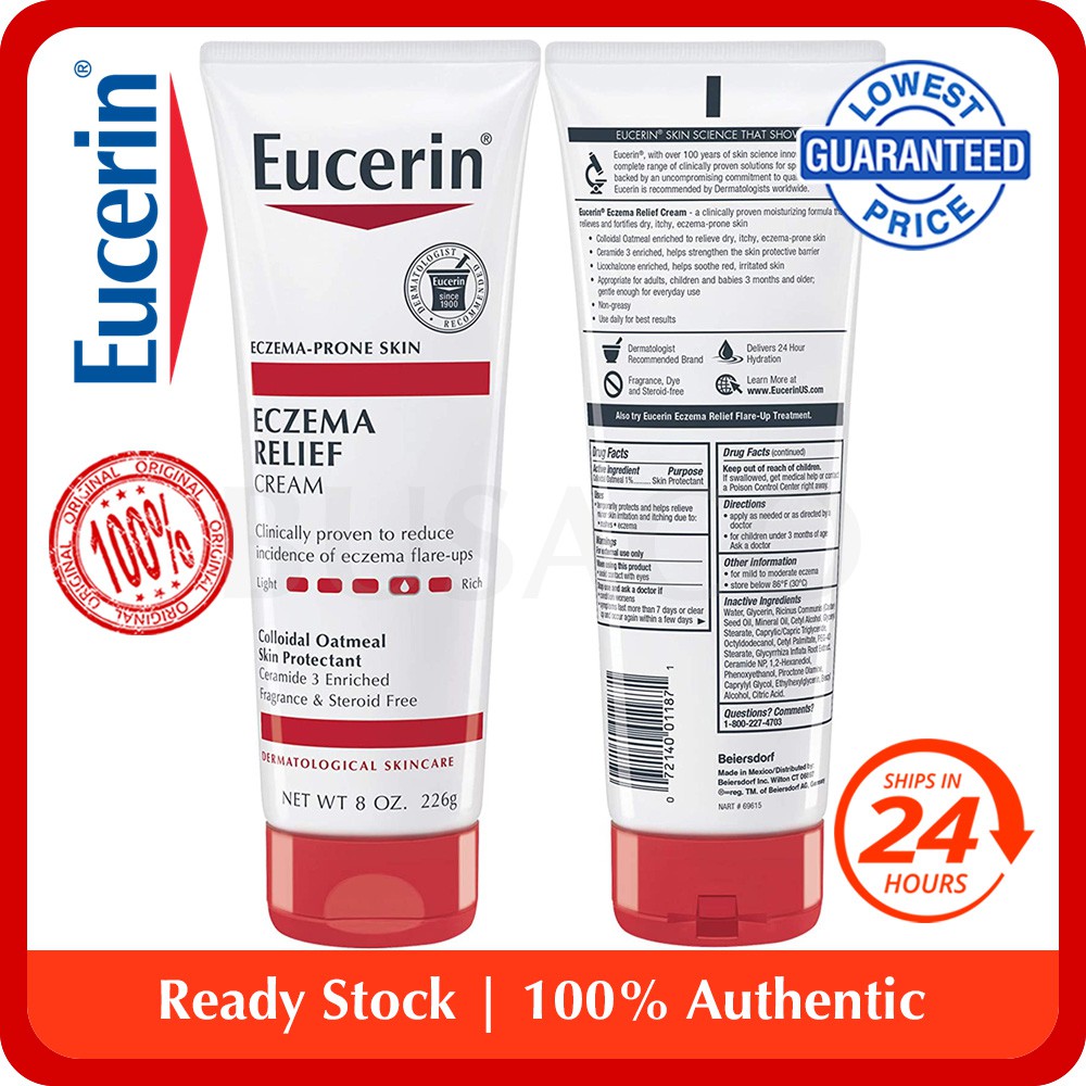 eucerin eczema relief cream