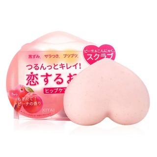 Japan Pelican Peach Butt Soap Hip Care Soap Exfoliating Anti-Melanin 80g - Japan import direcly