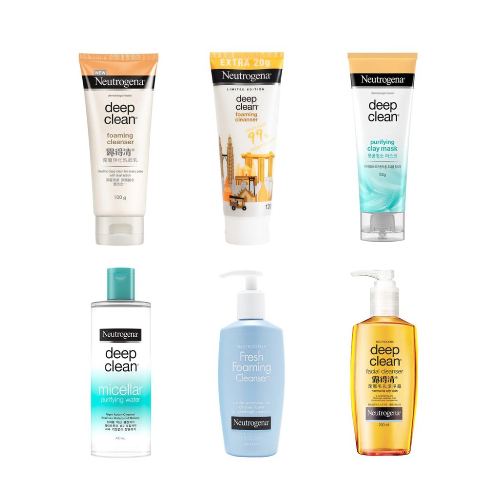 deep fresh foaming facial cleanser