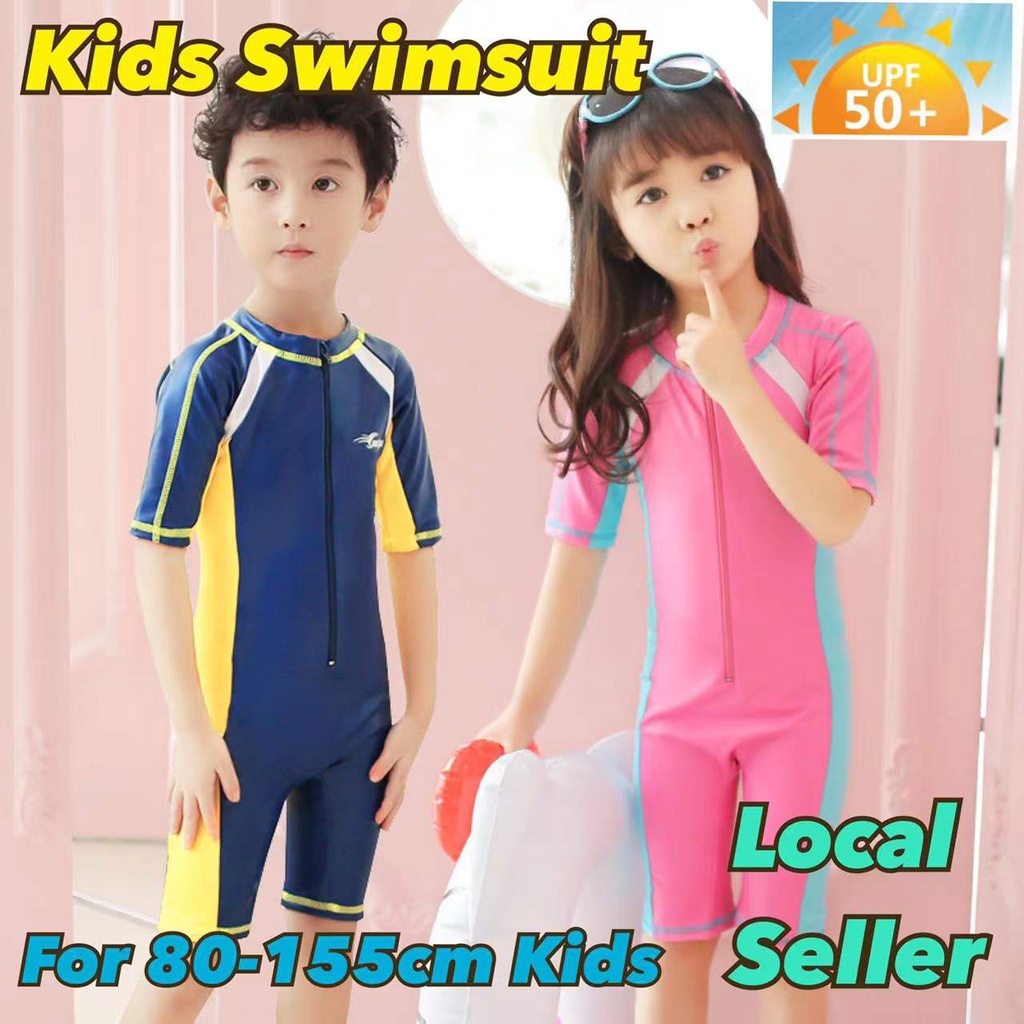 [SG Seller] Kids Swimsuit Boys and Girls Swimming suit Children Swim ...