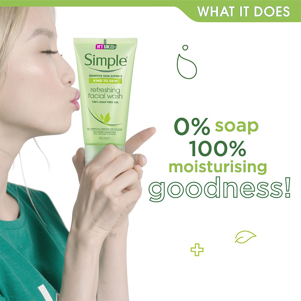 simple kind to skin refreshing