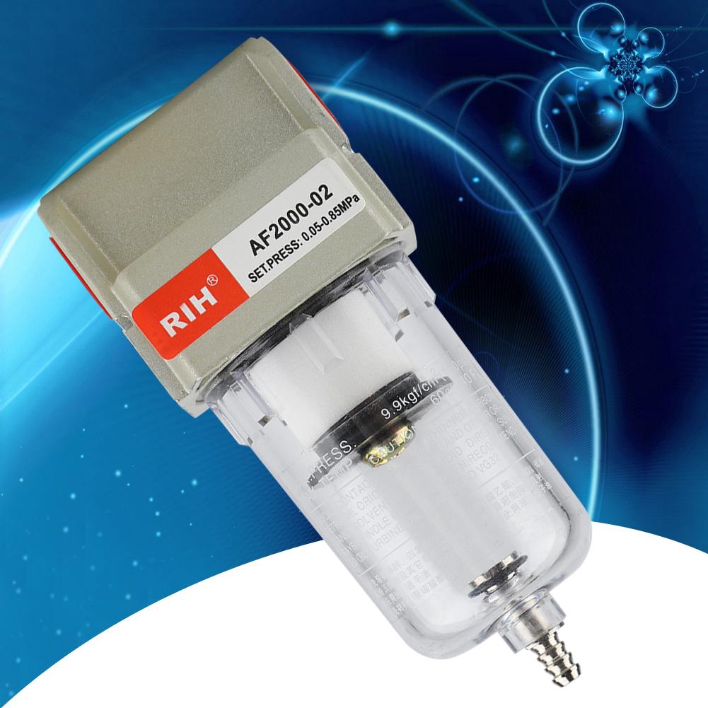 1//4/" AF2000-02 Compressed Air Compressor In Line Moisture Water Filter Trap