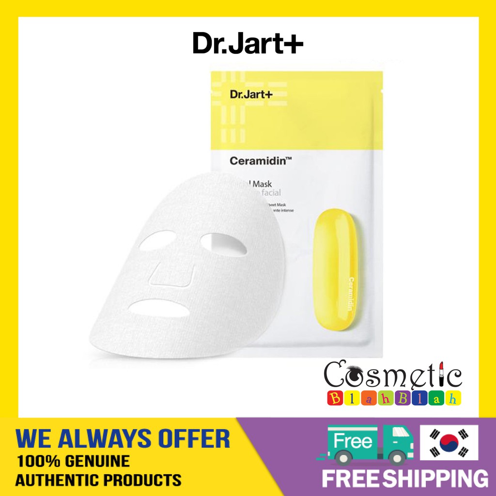 [DR.JART+] Ceramidin Facial Barrier Mask (1pcs / 5pcs) [Renewal