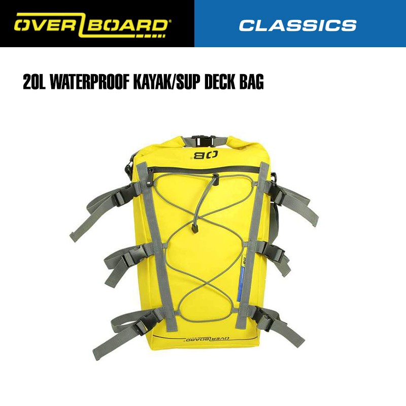 Overboard Waterproof Kayak/Sup Deck Bag 20 Litres Shopee Singapore