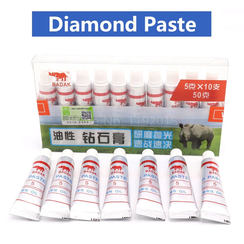 SIGNI Diamond Lapidary Paste for Finest Mirror Finishing 5 Gram  30%,4000 grit / 2-4 microns 