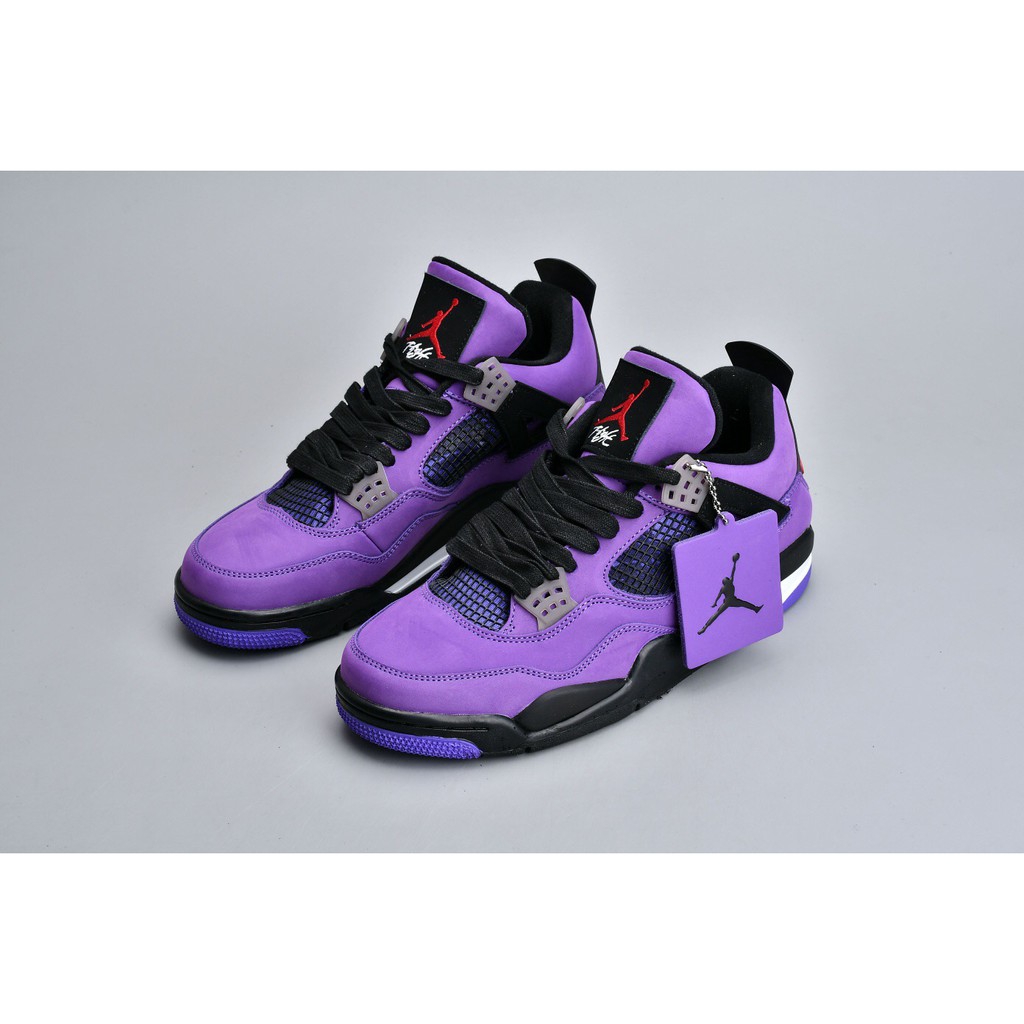 nike purple and black running shoes