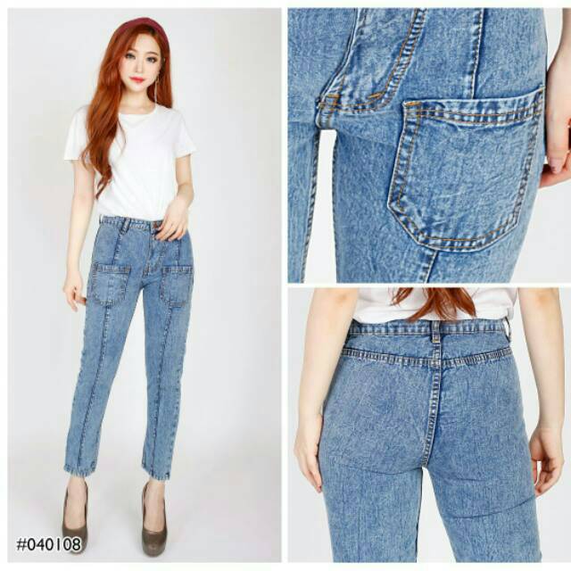 womens jeans with big front pockets
