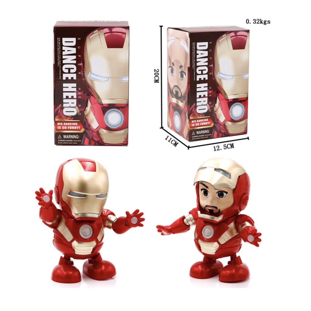 dance hero iron man toy